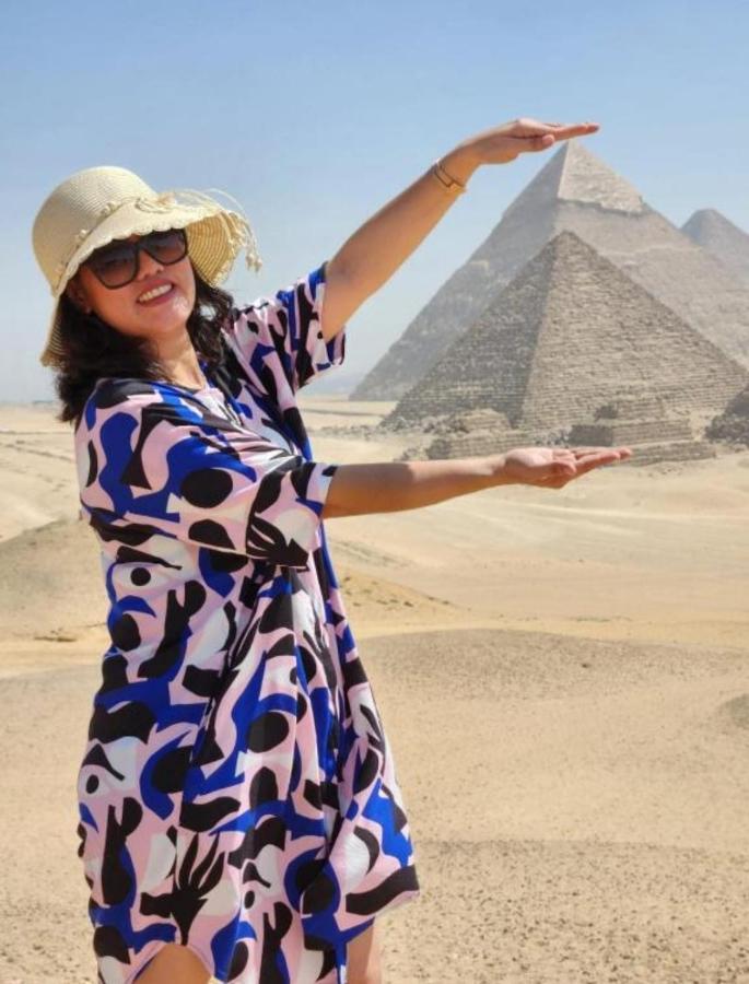 ホテル Pyramid View Gh Kafret el-Gabal エクステリア 写真