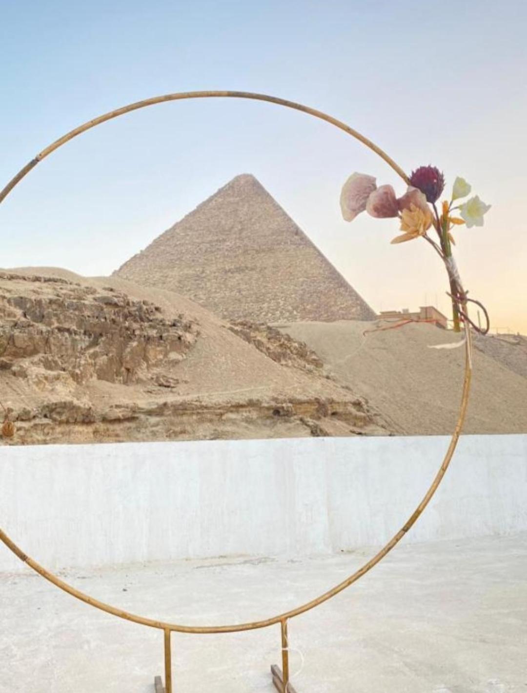 ホテル Pyramid View Gh Kafret el-Gabal エクステリア 写真
