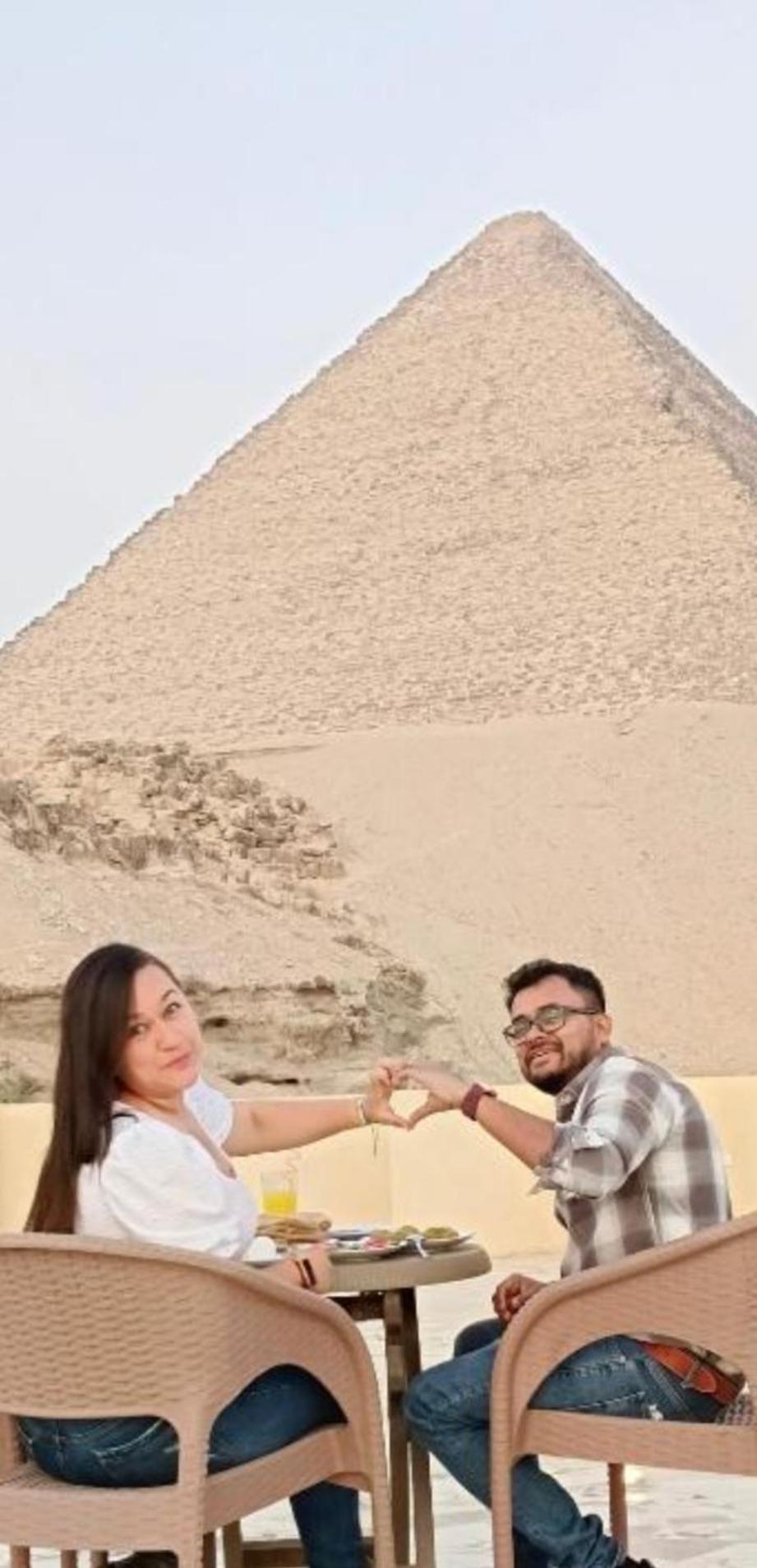 ホテル Pyramid View Gh Kafret el-Gabal エクステリア 写真