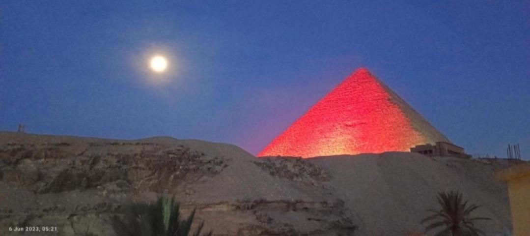 ホテル Pyramid View Gh Kafret el-Gabal エクステリア 写真