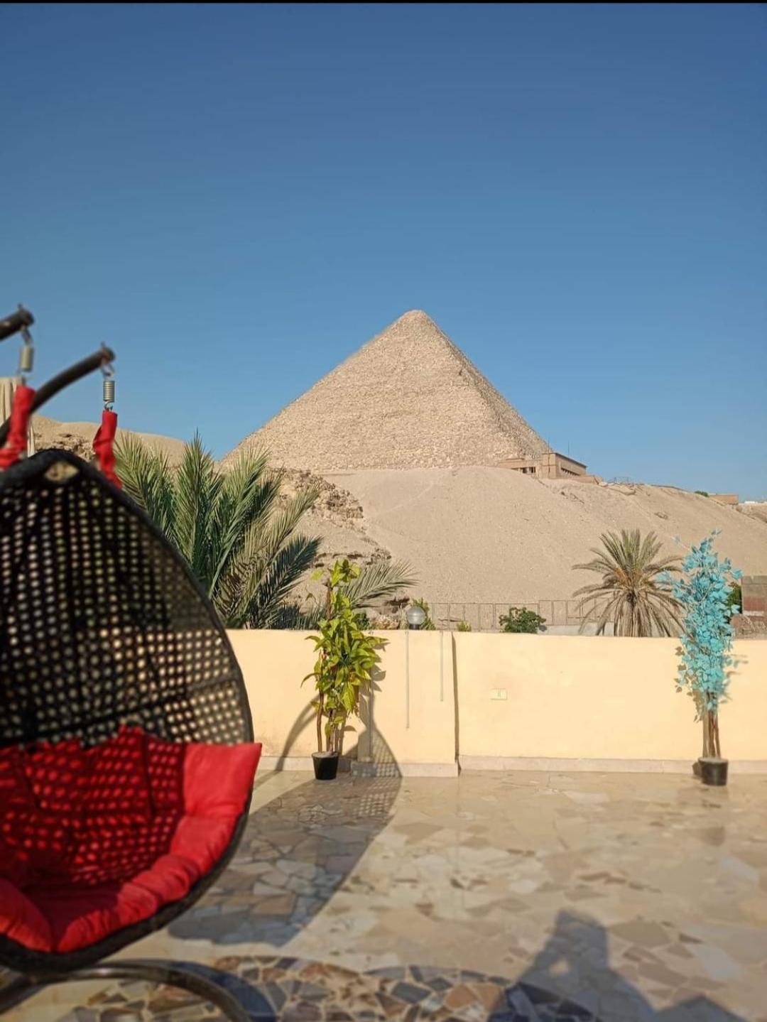 ホテル Pyramid View Gh Kafret el-Gabal エクステリア 写真