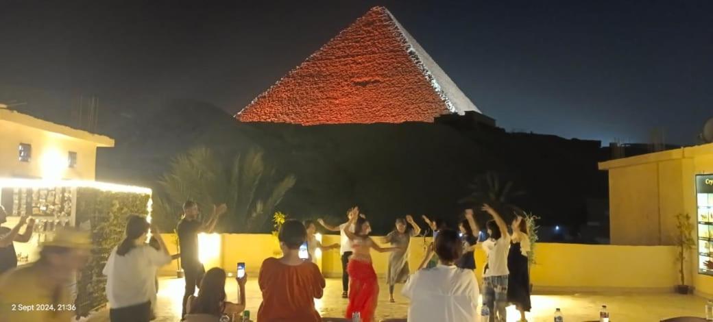 ホテル Pyramid View Gh Kafret el-Gabal エクステリア 写真