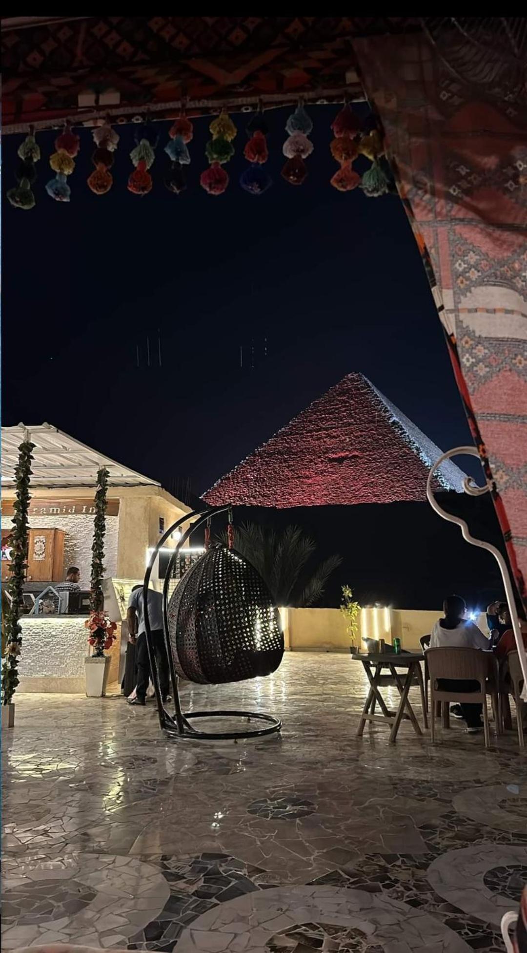 ホテル Pyramid View Gh Kafret el-Gabal エクステリア 写真